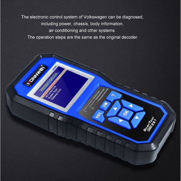 KONNWEI KW450 Car 2.8 inch TFT Color Screen Battery Tester Support 2 Languages / System  XP WIN7 WIN8 WIN10 - In Car by KONNWEI | Online Shopping UK | buy2fix