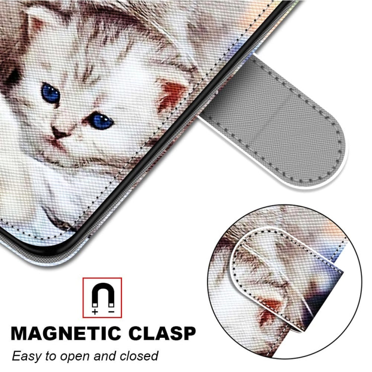 For Xiaomi Redmi 9A Coloured Drawing Cross Texture Horizontal Flip PU Leather Case with Holder & Card Slots & Wallet & Lanyard(Big Cat Holding Kitten) - Xiaomi Cases by buy2fix | Online Shopping UK | buy2fix