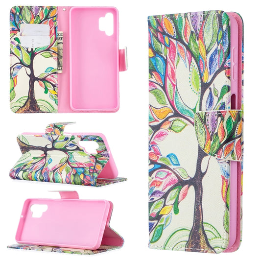 For Samsung Galaxy A32 5G Colored Drawing Pattern Horizontal Flip Leather Case with Holder & Card Slots & Wallet(Tree Life) - Samsung Accessories by buy2fix | Online Shopping UK | buy2fix