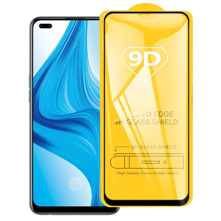 For OPPO F17 Pro 9D Full Glue Full Screen Tempered Glass Film - OPPO Tempered Glass by imak | Online Shopping UK | buy2fix