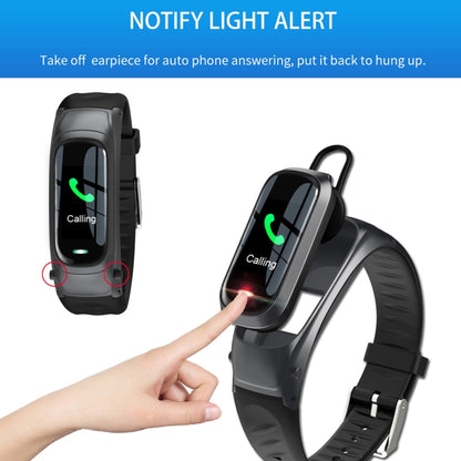 B9 0.96 inch TFT Color Screen AI Voice Smart Bracelet, Support Reject Call / Sleep Monitoring / Heart Rate Monitoring(Black) - Smart Wear by buy2fix | Online Shopping UK | buy2fix