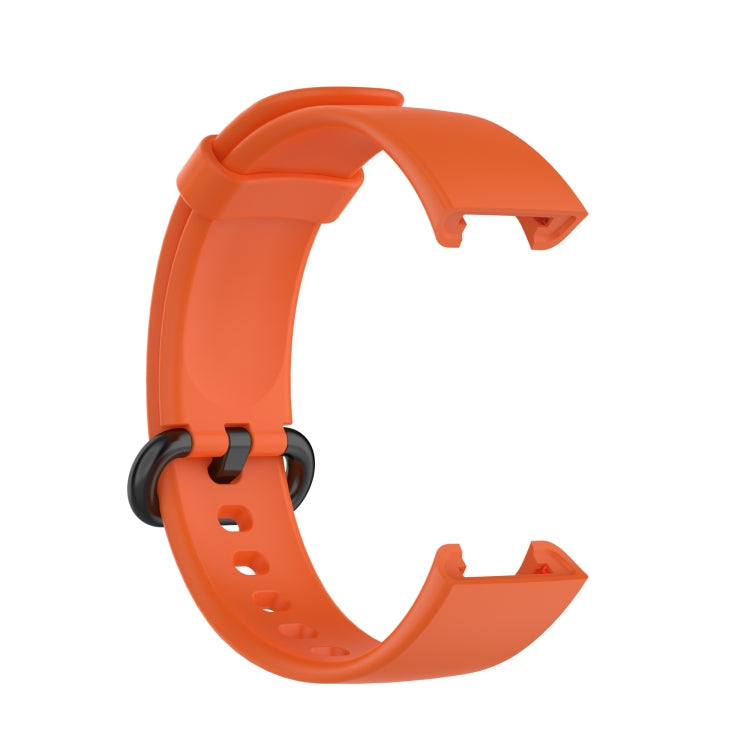 For Xiaomi Mi Watch Lite / Redmi Watch Silicone Watch Band, Size: One Size(Orange) - Smart Wear by buy2fix | Online Shopping UK | buy2fix