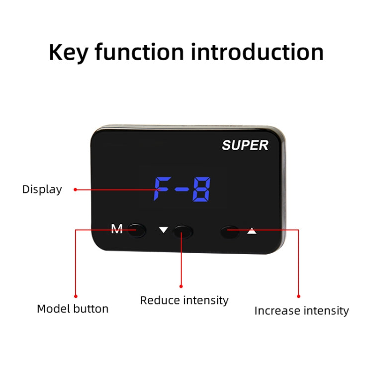 For Mitsubishi Xpander 2017- Car Potent Booster Electronic Throttle Controller - In Car by buy2fix | Online Shopping UK | buy2fix