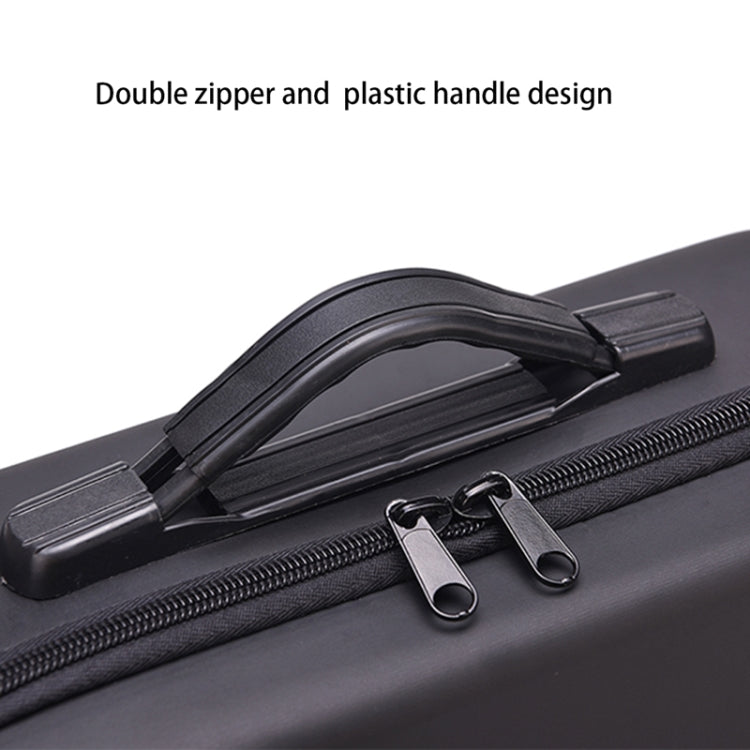 Portable Single Shoulder Storage Travel Carrying PU Cover Case Box for DJI Air 2S(Black + Black Liner) - Carry Cases & Bags by buy2fix | Online Shopping UK | buy2fix