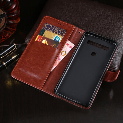 For TCL 10 5G UW idewei Crazy Horse Texture Horizontal Flip Leather Case with Holder & Card Slots & Wallet(Rose Red) - More Brand by idewei | Online Shopping UK | buy2fix