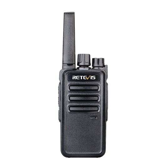 1 Pair RETEVIS RT668 0.5W PMR446 16CHS Two Way Radio Handheld Walkie Talkie, EU Plug(Black) - Handheld Walkie Talkie by RETEVIS | Online Shopping UK | buy2fix