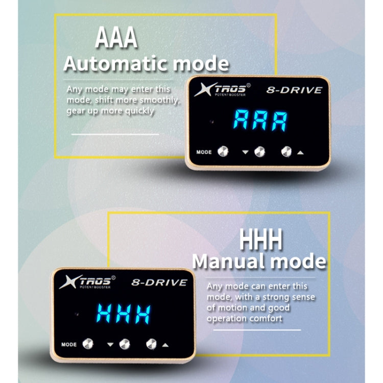 For Honda Civic 2006-2011 TROS 8-Drive Potent Booster Electronic Throttle Controller Speed Booster - In Car by TROS | Online Shopping UK | buy2fix