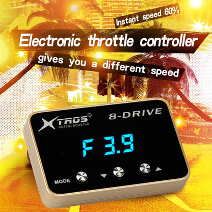 For Isuzu D-Max 2011- TROS 8-Drive Potent Booster Electronic Throttle Controller Speed Booster - In Car by TROS | Online Shopping UK | buy2fix