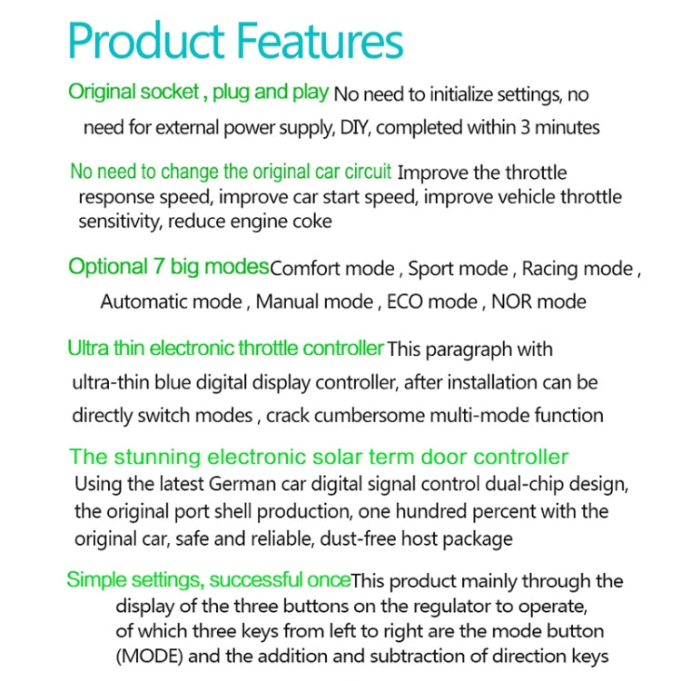 For Mini Cooper Countryman 2010- TROS 8-Drive Potent Booster Electronic Throttle Controller Speed Booster - In Car by TROS | Online Shopping UK | buy2fix