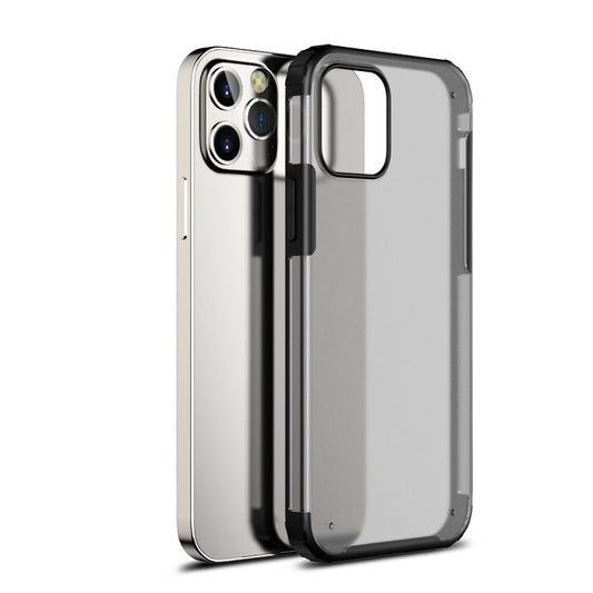 For iPhone 11 Pro Max Shockproof Ultra-thin Frosted TPU + PC Protective Case (Black) - iPhone 11 Pro Max Cases by WK | Online Shopping UK | buy2fix