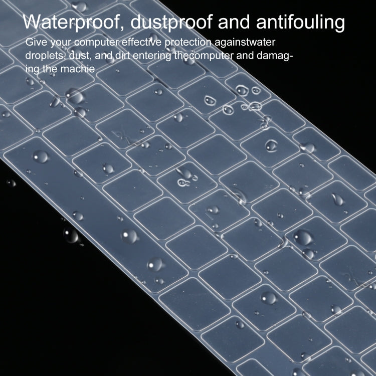 Laptop Crystal Keyboard Protective Film For MacBook Air 13.3 inch A2337 / A2179 2020 EU Version (Transparent) - Apple Accessories by buy2fix | Online Shopping UK | buy2fix