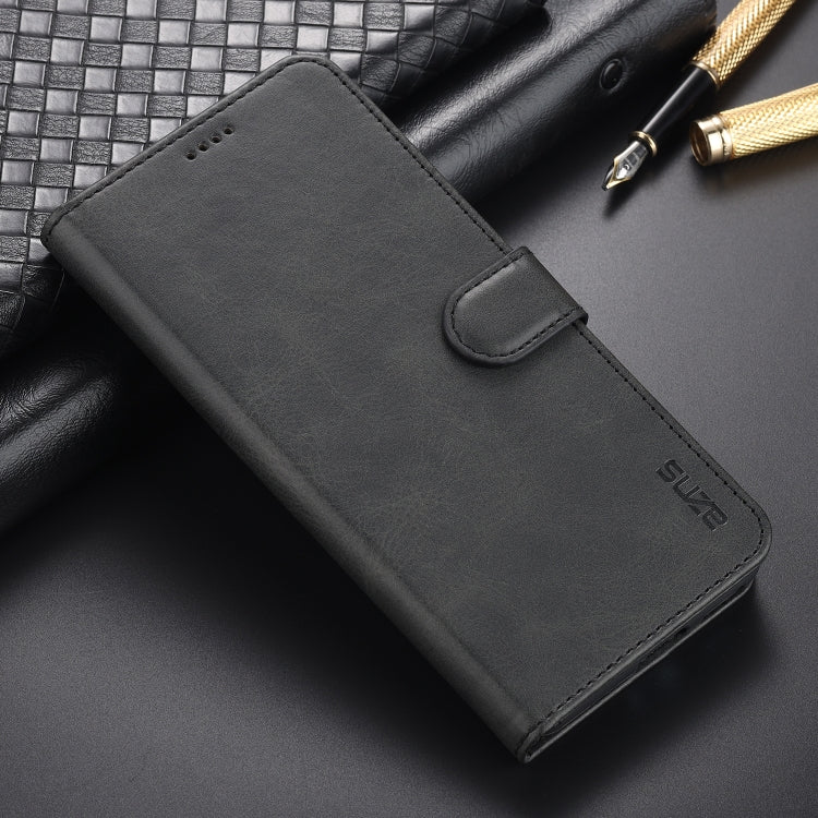 For Xiaomi Poco F3 AZNS Skin Feel Calf Texture Horizontal Flip Leather Case with Card Slots & Holder & Wallet(Black) - Xiaomi Cases by AZNS | Online Shopping UK | buy2fix