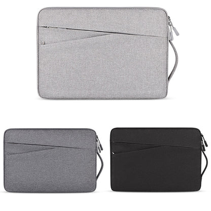 ND01DS Polyester Notebook Laptop Liner Bag with Small Bag, Size:14.1-15.4 inch(Black) - 15 inch by buy2fix | Online Shopping UK | buy2fix