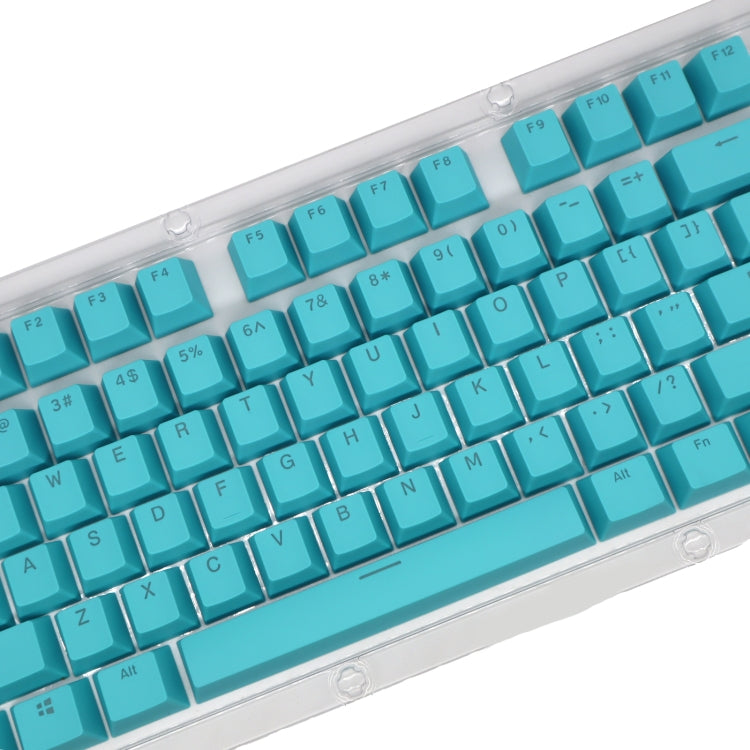 HXSJ P9 104 Keys PBT Color Mechanical Keyboard Keycaps(Lake Blue) - Other by HXSJ | Online Shopping UK | buy2fix
