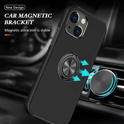 For iPhone 13 Pro Max Magnetic Ring Kickstand Shockproof Phone Case (Black) - iPhone 13 Pro Max Cases by buy2fix | Online Shopping UK | buy2fix