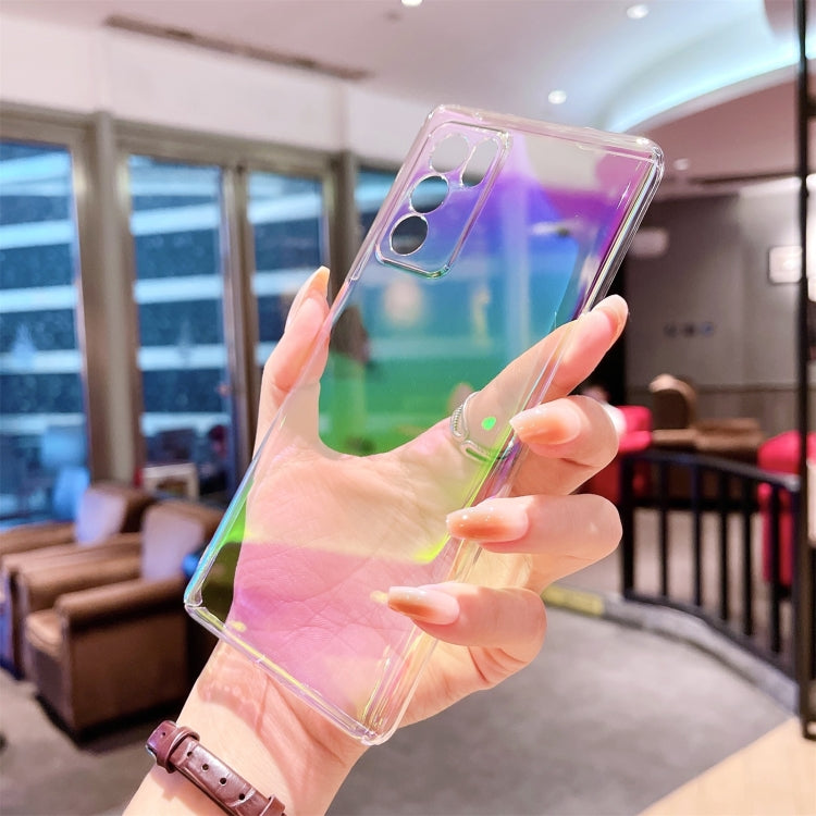 For OPPO Reno6 Pro 5G Colorful Electroplating PC Protective Case - OPPO Cases by buy2fix | Online Shopping UK | buy2fix