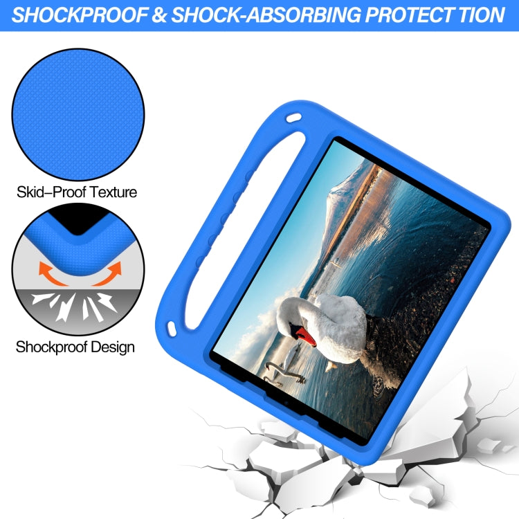 Handle Portable EVA Shockproof Protective Tablet Case with Triangle Holder For iPad Pro 11 2022 / 2021/2020/2018 / iPad Air 2020 / Air 2022 10.9(Blue) - iPad Pro 11 (2022/2021) Cases by buy2fix | Online Shopping UK | buy2fix