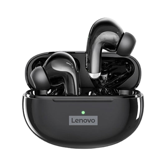 Lenovo LP5 Bluetooth 5.0 Intelligent Noise Reduction Wireless Bluetooth Earphone, STK Version(Black) - TWS Earphone by Lenovo | Online Shopping UK | buy2fix