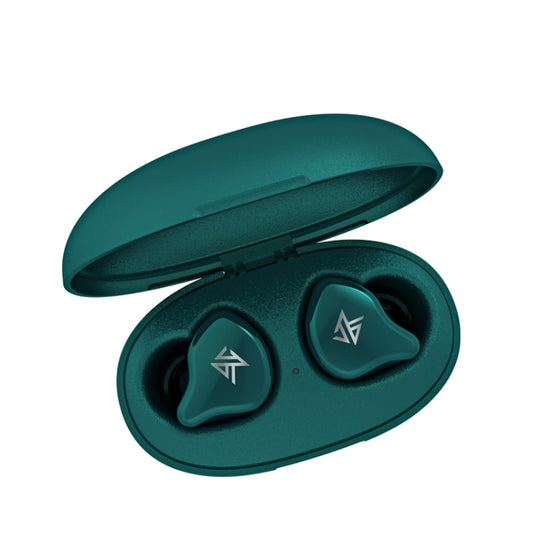 KZ S1 1DD+1BA Hybrid Technology Wireless Bluetooth 5.0 Stereo In-ear Sports Earphone with Microphone(Green) - Bluetooth Earphone by KZ | Online Shopping UK | buy2fix