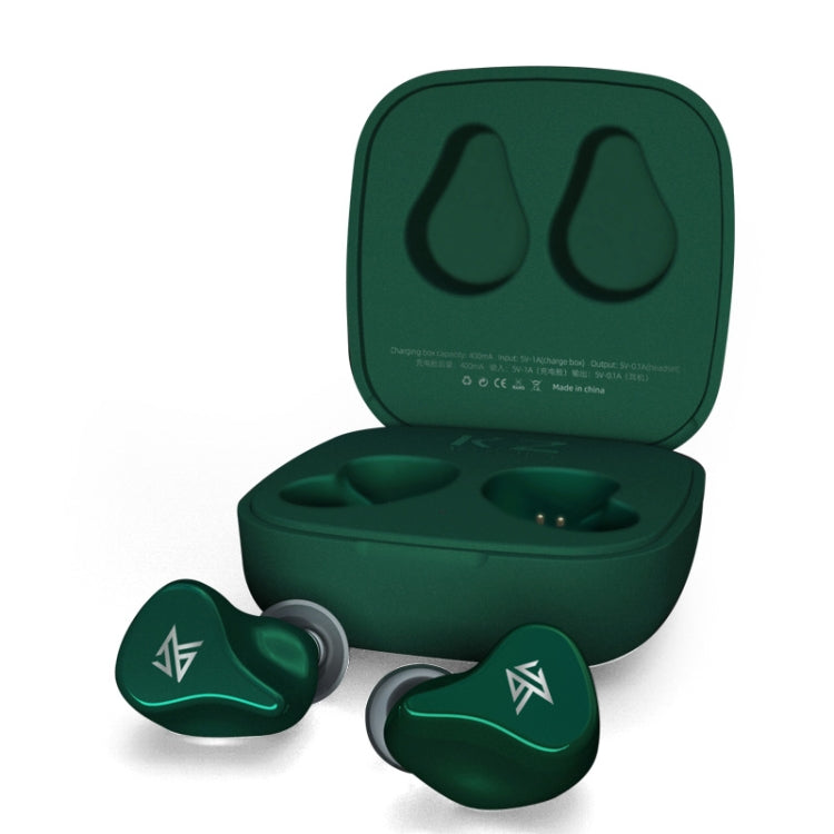 KZ Z1 1DD Dynamic True Wireless Bluetooth 5.0 Sports In-ear Earphone(Green) - In Ear Wired Earphone by KZ | Online Shopping UK | buy2fix