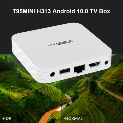 T95MINI 4K HD Network TV Set Top Box, Android 10.0, Allwinner H313 Quad Core 64-bit Cortex-A53, 1GB + 8GB, Support 2.4G WiFi, HDMI, AV, LAN, USB 2.0, US Plug - Consumer Electronics by buy2fix | Online Shopping UK | buy2fix