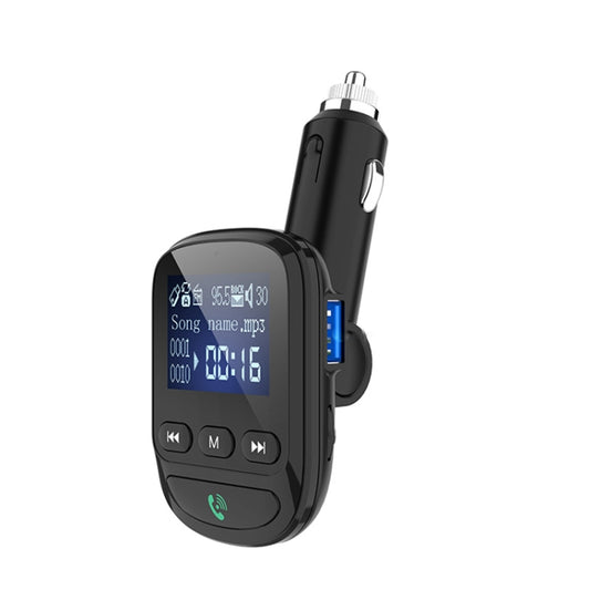 BT06 1.4 inch Car MP3 Player FM Transmitter QC3.0 Quick Charge Support Bluetooth Handsfree / TF Card - In Car by buy2fix | Online Shopping UK | buy2fix