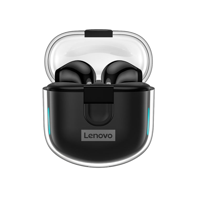 Lenovo LP12 Bluetooth 5.0 ENC Noise Reduction Wireless Bluetooth Earphone(Black) - Bluetooth Earphone by Lenovo | Online Shopping UK | buy2fix