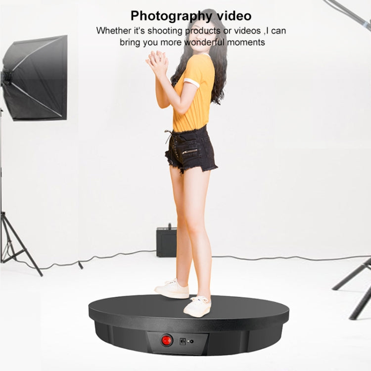 52cm Remote Control Electric Rotating Turntable Display Stand Video Shooting Props Turntable, Plug-in Power, Power Plug:AU Plug(White) - Camera Accessories by buy2fix | Online Shopping UK | buy2fix