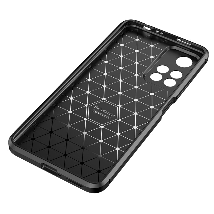 For Xiaomi Redmi Note 11 Pro Carbon Fiber Texture Shockproof TPU Phone Case(Black) - Xiaomi Accessories by buy2fix | Online Shopping UK | buy2fix