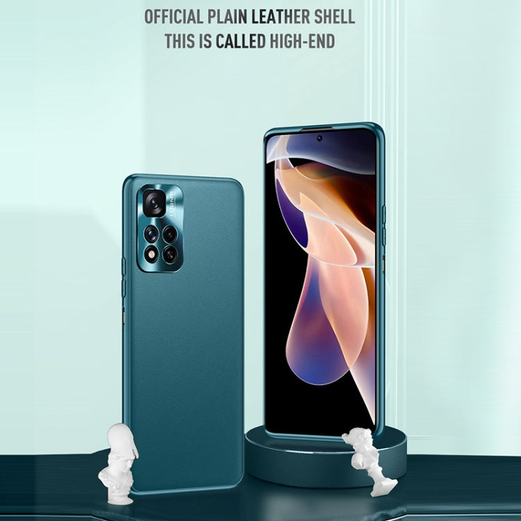 For Xiaomi Redmi Note 11 Pro Airbag Shockproof Protective Phone Case(Cyan-blue) - Xiaomi Accessories by buy2fix | Online Shopping UK | buy2fix
