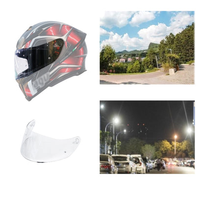 Motorcycle Helmet Visor Anti-UV Wind Shield Lens For AGV K1 / K3SV / K5(Transparent) - In Car by buy2fix | Online Shopping UK | buy2fix