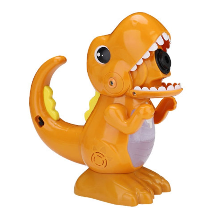 JJR/C V06 Dinosaur Sound Effect Electric Bubble Machine, Version:Non-charging(Orange) - Toy Sports by JJR/C | Online Shopping UK | buy2fix
