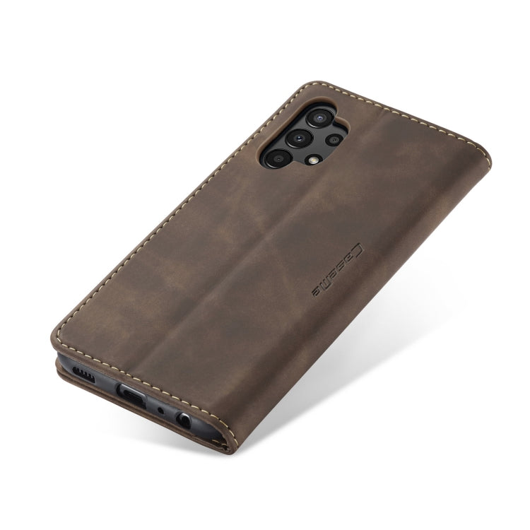 For Samsung Galaxy A13 4G/A13 5G/A04S/A04/M13 5G CaseMe 013 Multifunctional Horizontal Flip Leather Phone Case(Coffee) - Samsung Accessories by CaseMe | Online Shopping UK | buy2fix