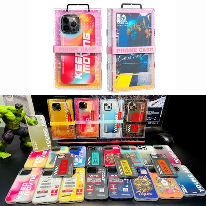 For iPhone 12 WK WPC-015 Gorillas Series Cool PC + TPU Phone Case(WGC-001) - iPhone 12 / 12 Pro Cases by WK | Online Shopping UK | buy2fix