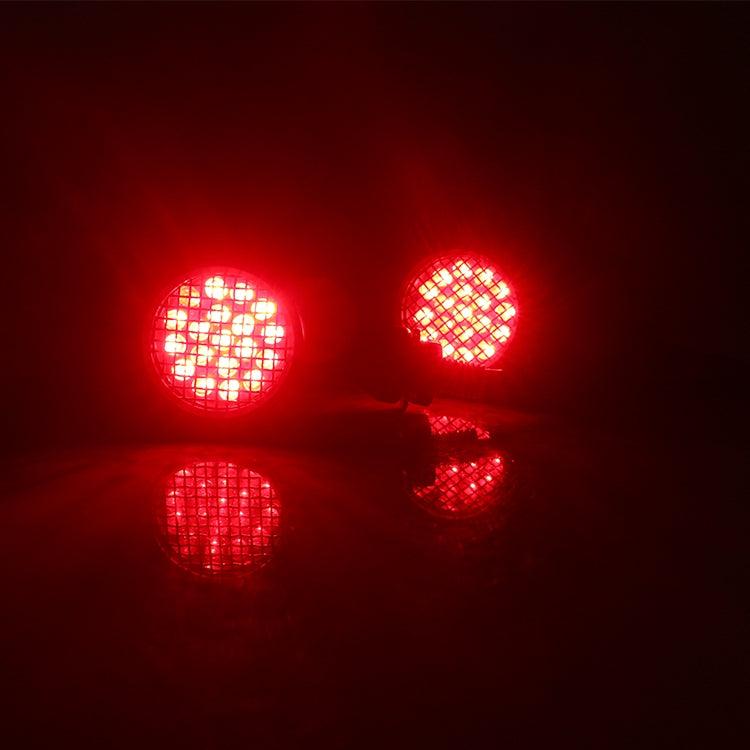 Z008 1 Pair 12V Modified Universal Motorcycle LED Turn Signal, Light Color:Red Light(Electroplating) - In Car by buy2fix | Online Shopping UK | buy2fix