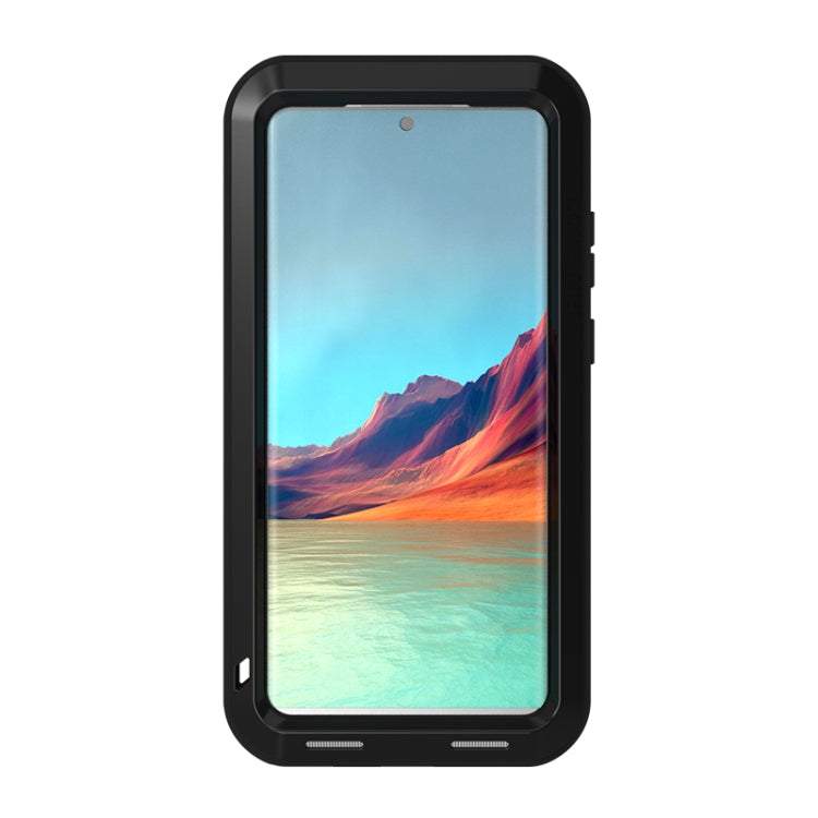 For Samsung Galaxy S22 Ultra 5G LOVE MEI Metal Shockproof Waterproof Dustproof Protective Phone Case(Silver) - Galaxy S22 Ultra 5G Cases by LOVE MEI | Online Shopping UK | buy2fix