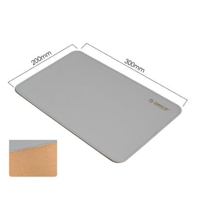 ORICO Double Sided Mouse Pad, Size: 200x300mm, Color:Cork + Grey PU - Mouse Pads by ORICO | Online Shopping UK | buy2fix