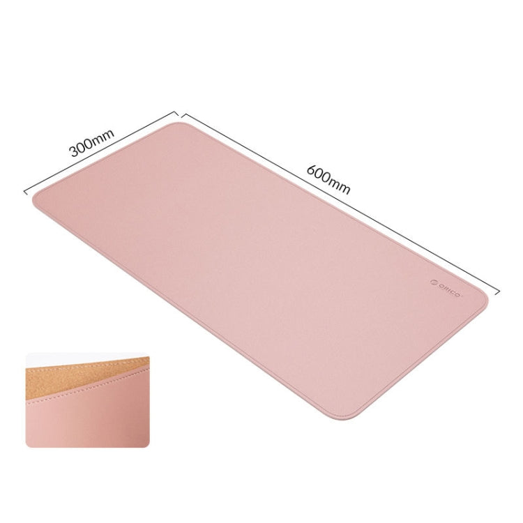 ORICO Double Sided Mouse Pad, Size: 300x600mm, Color:Cork + Pink PU - Mouse Pads by ORICO | Online Shopping UK | buy2fix