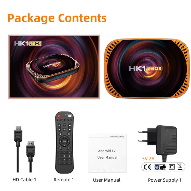 MECOOL HK1RBOX X4 4K TV Box, Android 11 Amlogic S905X4 CPU with RC 4GB+128GB(AU Plug) - Consumer Electronics by MECOOL | Online Shopping UK | buy2fix