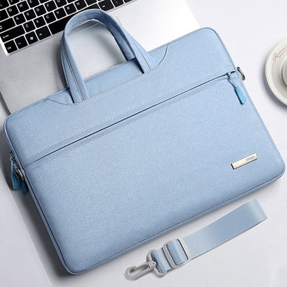 Handbag Laptop Bag Inner Bag with Shoulder Strap, Size:15.6 inch(Blue) - Other by buy2fix | Online Shopping UK | buy2fix