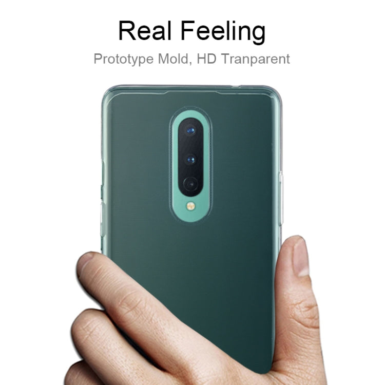 For OnePlus 8 TPU Ultra-Thin Transparent Mobile Phone Case - Mobile Accessories by buy2fix | Online Shopping UK | buy2fix
