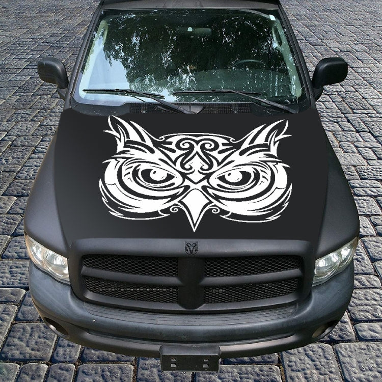 D-921 Eagle Totem Pattern Car Modified Decorative Sticker(White) - In Car by buy2fix | Online Shopping UK | buy2fix