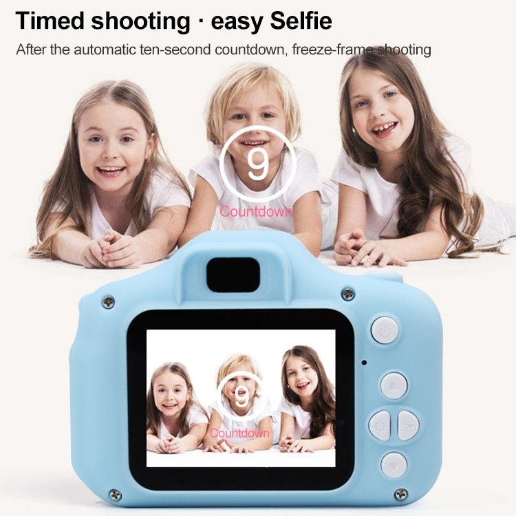 X2S 2.0 Inch LCD Screen Mini Children Camera Digital Camera, Resolution:HD Single Camera 1300W(Black) - Consumer Electronics by buy2fix | Online Shopping UK | buy2fix