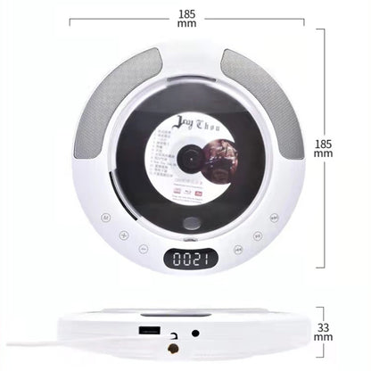 Kecag KC-607 Wall Mounted Bluetooth Compact Disc Album CD Player(White) - Consumer Electronics by Kecag | Online Shopping UK | buy2fix