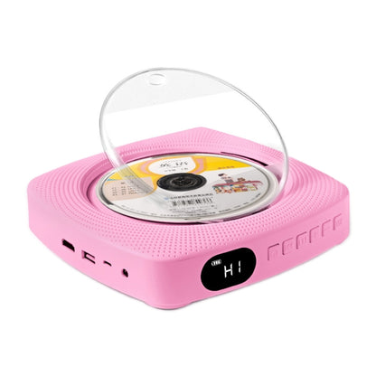 Kecag KC-609 Wall Mounted Home DVD Player Bluetooth CD Player, Specification:CD Version +Not Connected to TV + Charging Version(Pink) - DVD & LCD Player by Kecag | Online Shopping UK | buy2fix