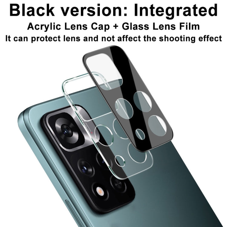 For Xiaomi Redmi Note 11 Pro 5G / 11 Pro+ 5G imak High Definition Integrated Glass Lens Film Black Version -  by imak | Online Shopping UK | buy2fix