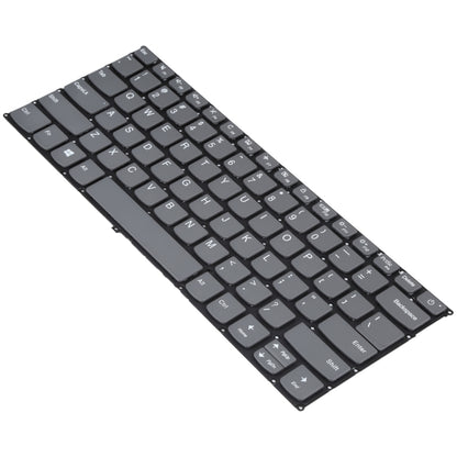 With Power Button US Version Keyboard for Lenovo IdeaPad 320s-13 320s-13ikb(Grey) - Computer & Networking by buy2fix | Online Shopping UK | buy2fix