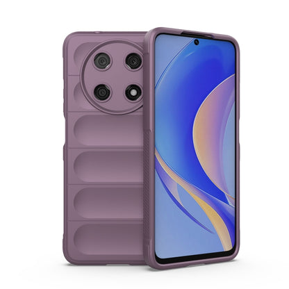 For Huawei Nova Y90/Enjoy 50 Pro Magic Shield TPU + Flannel Phone Case(Purple) - Mobile Accessories by buy2fix | Online Shopping UK | buy2fix