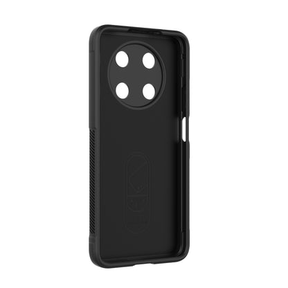 For Huawei Nova Y90/Enjoy 50 Pro Magic Shield TPU + Flannel Phone Case(Black) - Mobile Accessories by buy2fix | Online Shopping UK | buy2fix