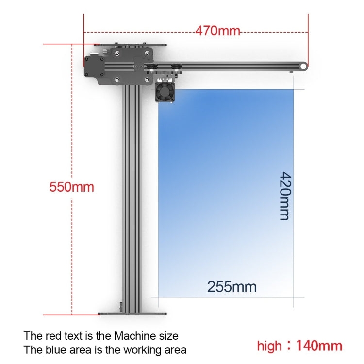 NEJE MASTER 3 Plus Laser Engraver with A40630 Laser Module(US Plug) - DIY Engraving Machines by NEJE | Online Shopping UK | buy2fix